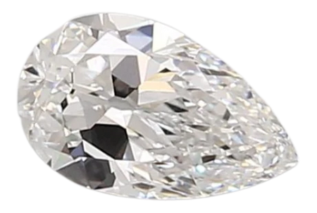 0.83 Carat D VVS2 Pear Lab Diamond