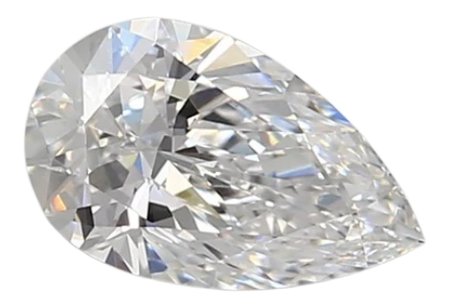 0.85 Carat D VVS2 Pear Lab Diamond