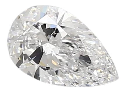 0.86 Carat D VS2 Pear Lab Diamond