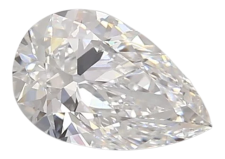 0.88 Carat D VS1 Pear Lab Diamond