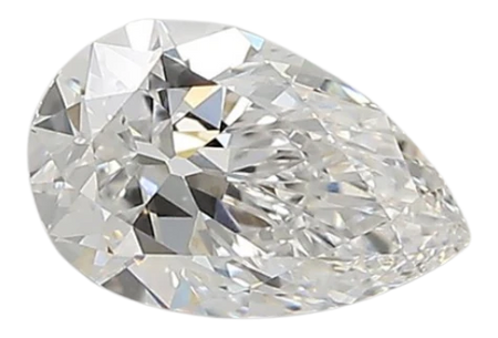 0.88 Carat E VVS2 Pear Lab Diamond