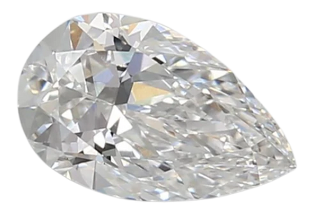 0.89 Carat E VS1 Pear Lab Diamond