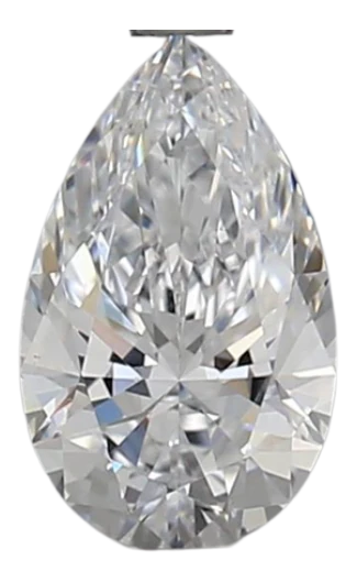 0.9 Carat D VS1 Pear Lab Diamond