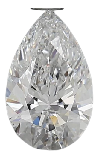 0.9 Carat D VS2 Pear Lab Diamond