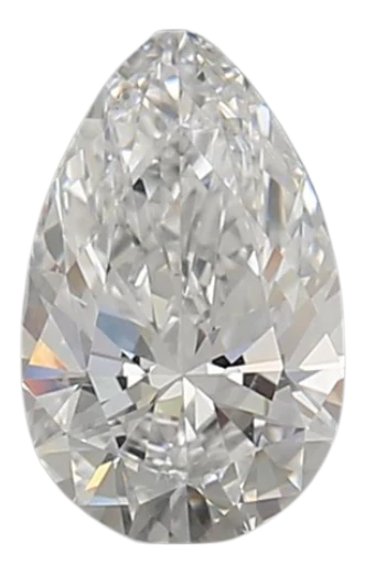 0.9 Carat D VS2 Pear Lab Diamond