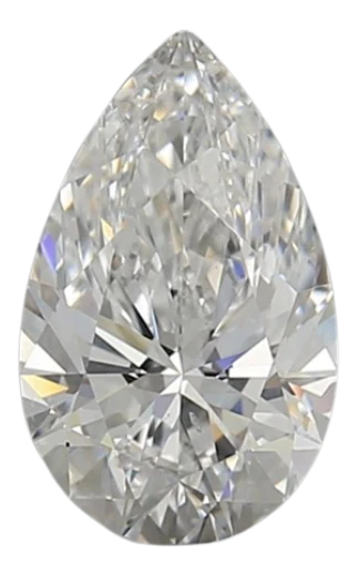 0.9 Carat E VS2 Pear Lab Diamond