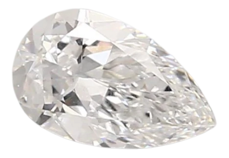 0.9 Carat D VVS2 Pear Lab Diamond