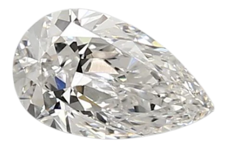 0.9 Carat E VVS2 Pear Lab Diamond