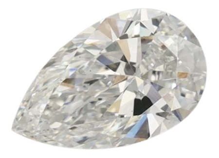 0.91 Carat E VS1 Pear Lab Diamond