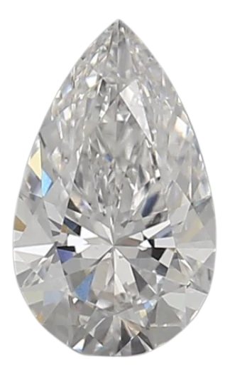 0.91 Carat E VS1 Pear Lab Diamond
