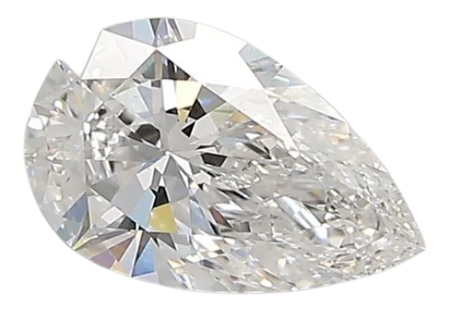 0.91 Carat E VS1 Pear Lab Diamond