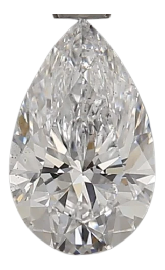 0.91 Carat D VS2 Pear Lab Diamond