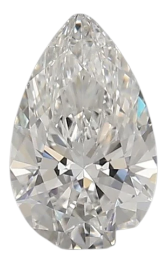 0.91 Carat E VS2 Pear Lab Diamond