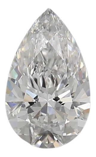 0.91 Carat E VS2 Pear Lab Diamond