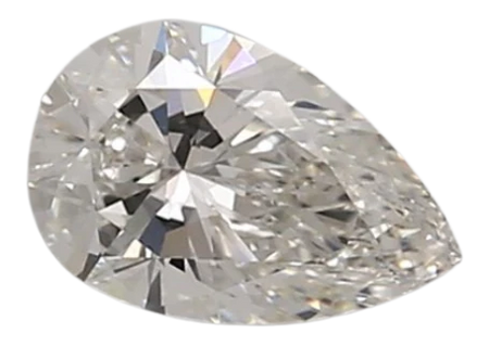 0.91 Carat G VVS1 Pear Lab Diamond