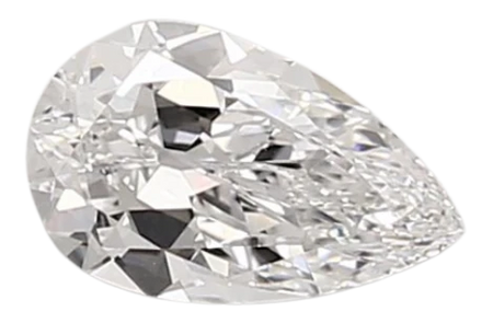 0.91 Carat D VVS2 Pear Lab Diamond