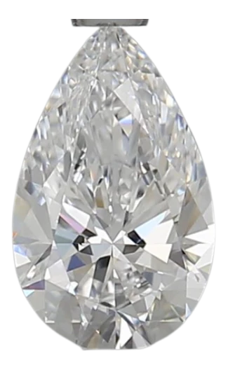 0.91 Carat D VVS2 Pear Lab Diamond
