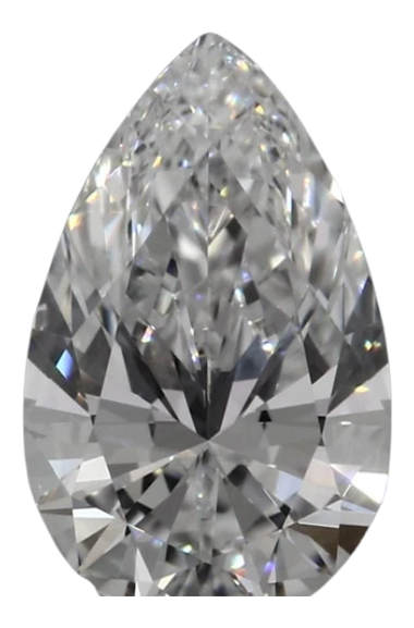 0.91 Carat D VVS2 Pear Lab Diamond