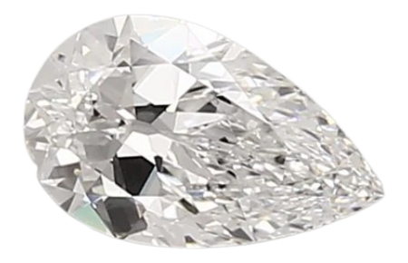 0.91 Carat D VVS2 Pear Lab Diamond