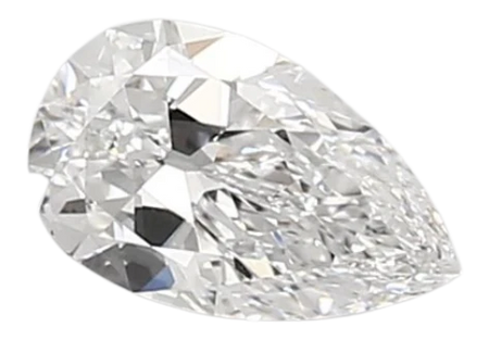 0.91 Carat D VVS2 Pear Lab Diamond
