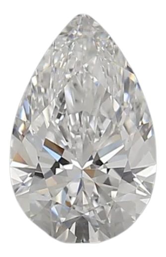 0.91 Carat E VVS2 Pear Lab Diamond