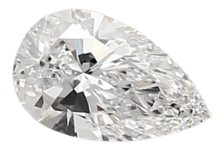 0.91 Carat E VVS2 Pear Lab Diamond