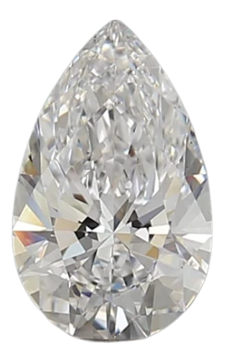 0.92 Carat D VS1 Pear Lab Diamond