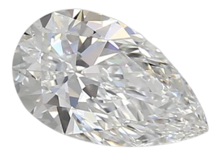 0.92 Carat D VS1 Pear Lab Diamond