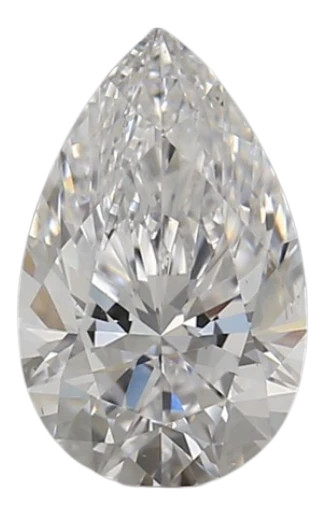 0.92 Carat D VS2 Pear Lab Diamond