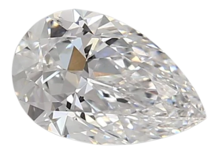 0.92 Carat D VS2 Pear Lab Diamond