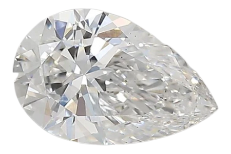 0.92 Carat E VS2 Pear Lab Diamond