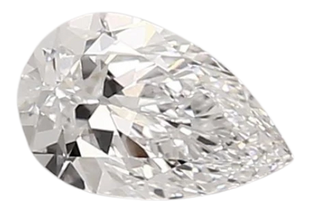 0.92 Carat D VVS2 Pear Lab Diamond