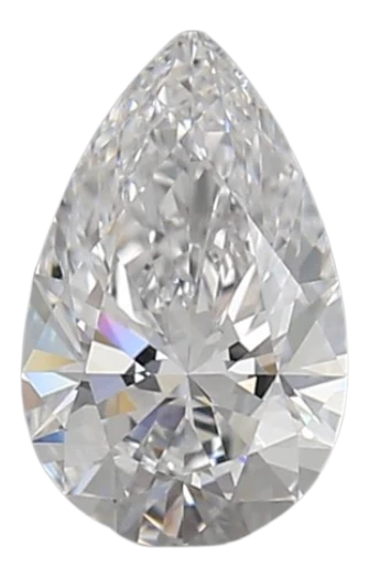 0.92 Carat D VVS2 Pear Lab Diamond