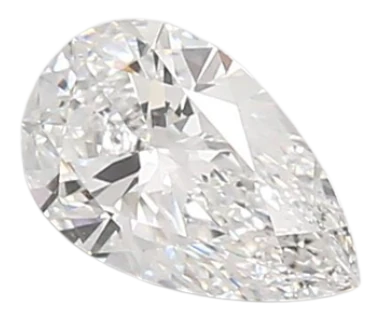 0.92 Carat D VVS2 Pear Lab Diamond