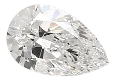 0.92 Carat D VVS2 Pear Lab Diamond
