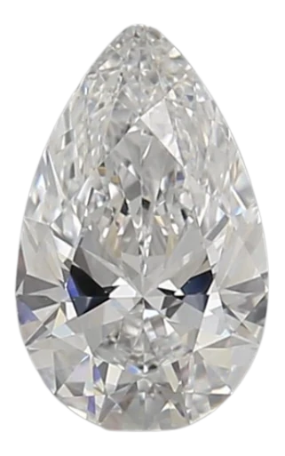 0.93 Carat D VS1 Pear Lab Diamond