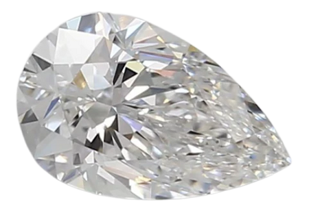 0.93 Carat E VS1 Pear Lab Diamond