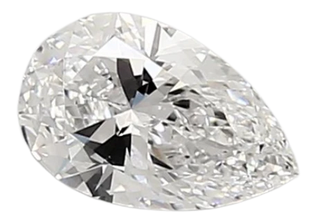 0.93 Carat D VVS2 Pear Lab Diamond