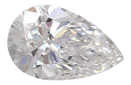 0.93 Carat D VVS2 Pear Lab Diamond
