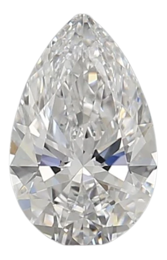 0.93 Carat D VVS2 Pear Lab Diamond