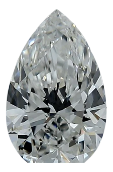 0.93 Carat G VVS2 Pear Lab Diamond