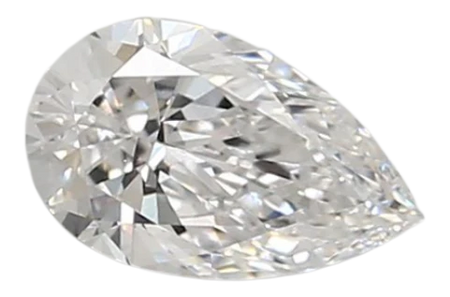0.94 Carat D VVS2 Pear Lab Diamond