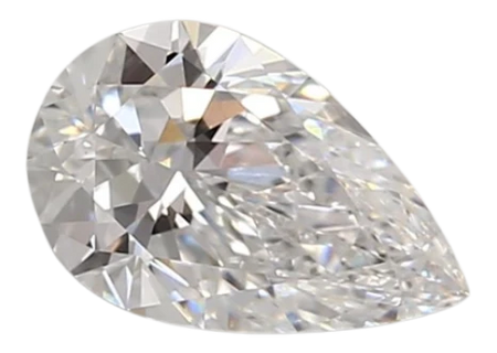 0.94 Carat D VVS2 Pear Lab Diamond