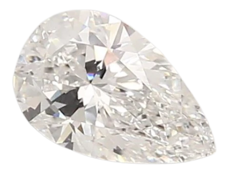 0.94 Carat E VVS2 Pear Lab Diamond
