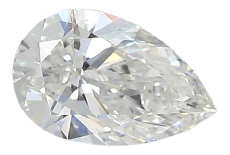 0.94 Carat E VVS2 Pear Lab Diamond
