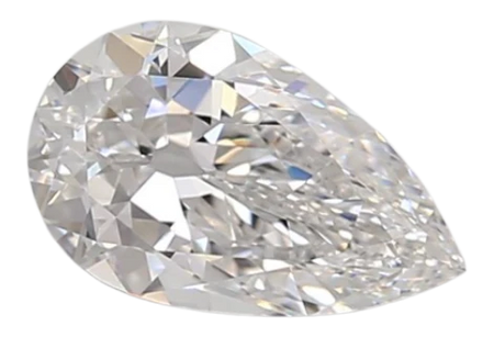 0.94 Carat E VVS2 Pear Lab Diamond