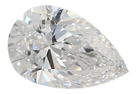 0.95 Carat E VS1 Pear Lab Diamond