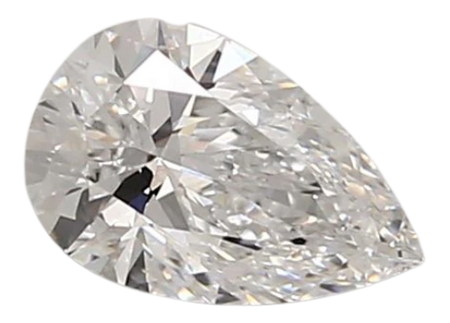 0.95 Carat D VVS1 Pear Lab Diamond
