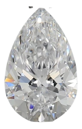 0.95 Carat D VVS2 Pear Lab Diamond