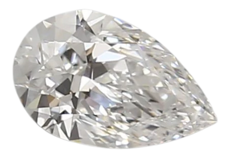 0.95 Carat D VVS2 Pear Lab Diamond